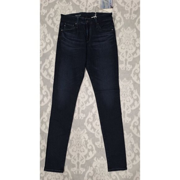 NWT AG Adriano Goldschmied Farrah Skinny Ankle Mid-Rise Denim/Size 25 - Picture 1 of 10